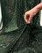 Hunter Green Glitz Iridescent Sequin Mesh fabric, 2 Way Stretch